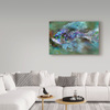Trademark Fine Art RUNA 'Fish With Green Eyes' Canvas Art, 22x32 ALI21571-C2232GG